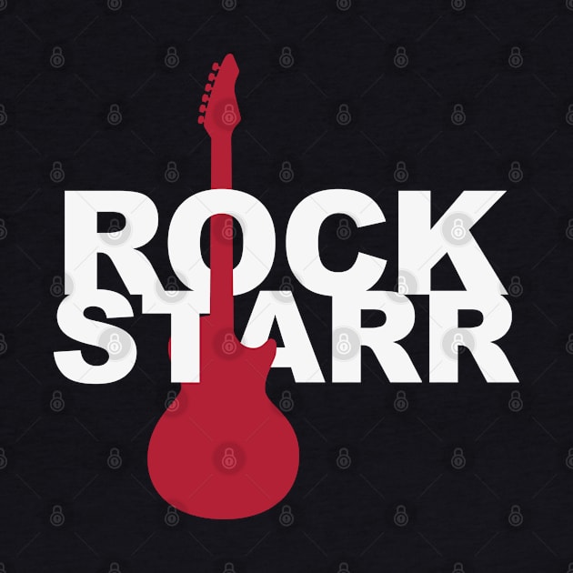 Electric guitar rock starr by JewelryArcade